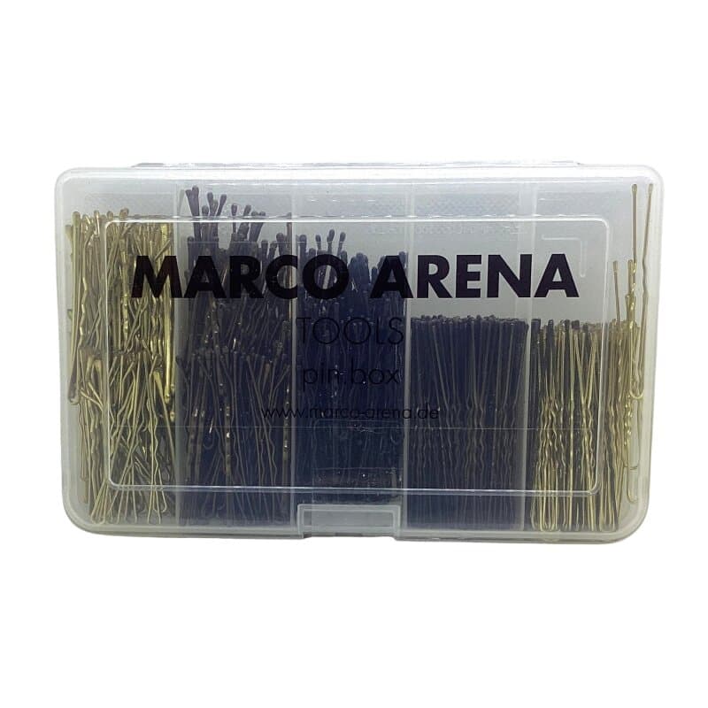 Marco Arena Pin Box Mit 5 Haarklammern Gewellt