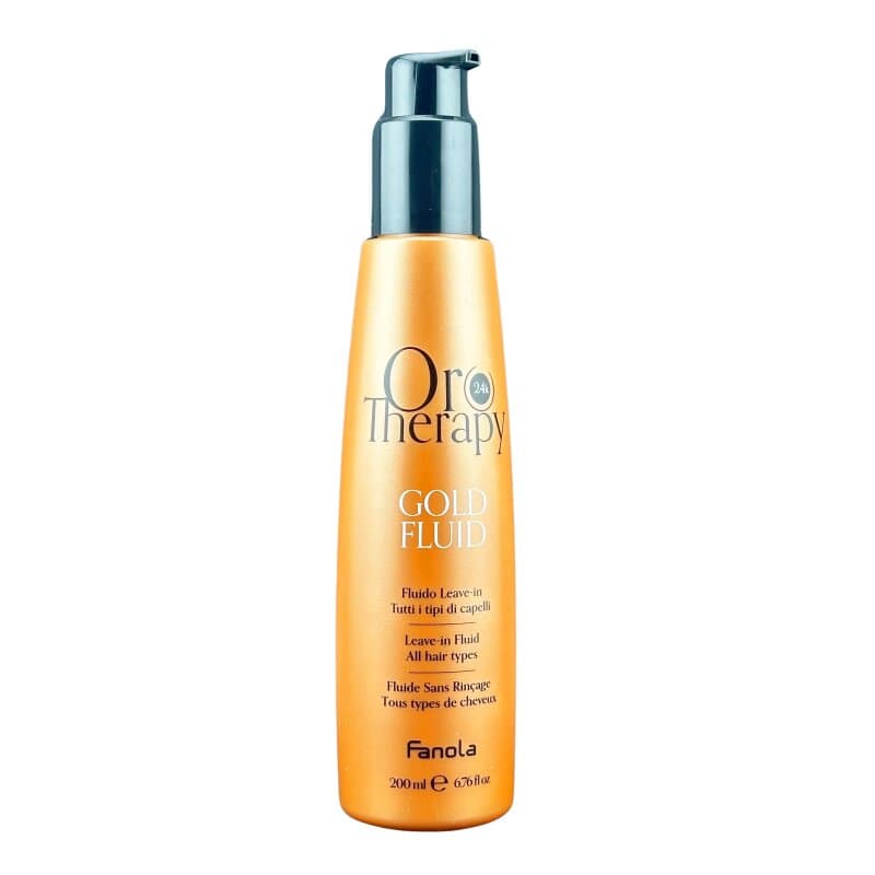 Fanola Oro Therapy Gold Leave In Fluid 200 Ml