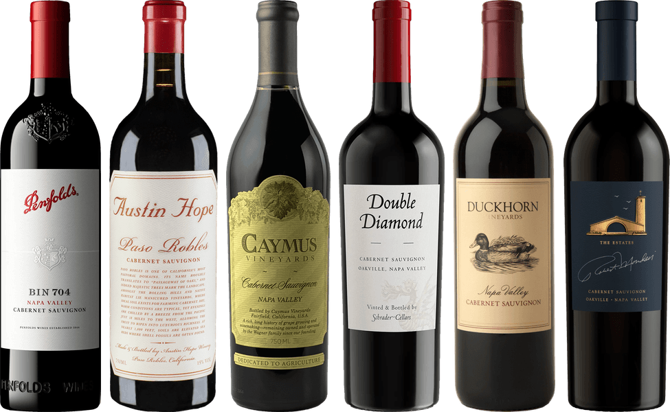 Kalifornien Cabernet Sauvignon Premium Verkostungsset