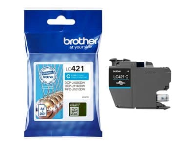 Brother 200-Page Cyan Ink Cartridge