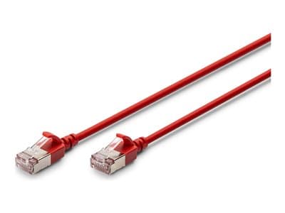 Digitus Patchkabel Cat 6a F/Ftp Slim 3m Rot 10 Stück