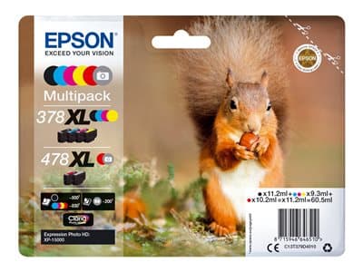 Epson 1lb Multipack 6 Colours 378xl