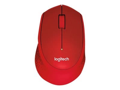 Logitech Wireless Mouse M330 Silent Plus Red Retail