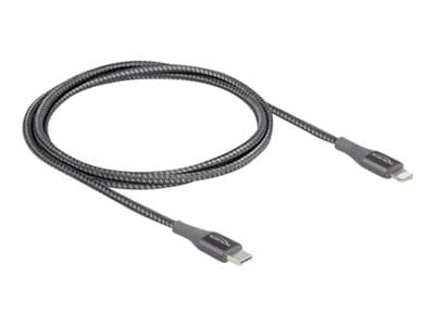 Delock Daten- Und Ladekabel Usb Type-C,Lightning, Grau 1m