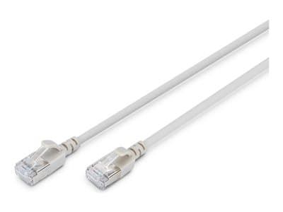 Digitus Patchkabel Cat 6a F/Ftp Slim 2,00m Grau