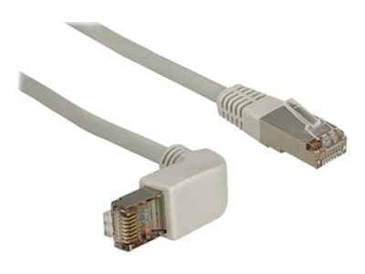 Delock Patchkabel Gewinkelt Rj45 S/Ftp Cat5e 2.00m Grau