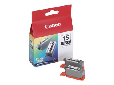 Canon 2x Bci-15bk Tinte Schwarz I70 I80