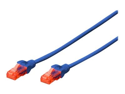 Digitus Patchkabel Cat6 U/Utp 2xrj45 0.5m Blau Lszh