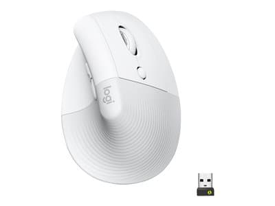 Logitech Wireless Mouse Lift Right F.Business Ergonomic Whit Retail