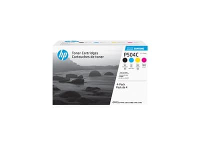 Samsung Clt-P504c 4-Pk Cymk Toner Crt