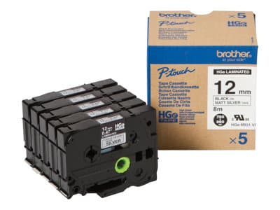 Brother Tape Cassette 12mmx8m 5pc