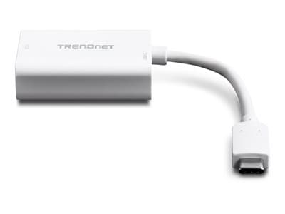 Trendnet Usb-Adapter Usb-C Pd->Vga Hdtv Weiss