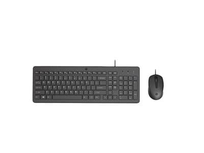 Hp 150 Wired Mouse And Keyboard (P)
