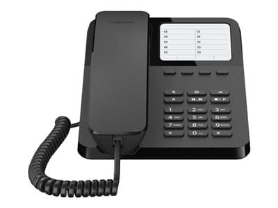 Gigaset Desk 400 Schwarz Schnurgebundene