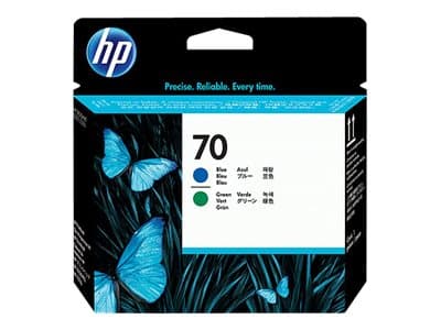 Hp 70 Druckkopf Blau+Gruen
