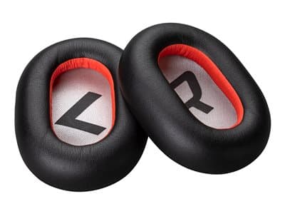 Hp Poly Voyager 8200 Black Leatherette Ear Cushions (2 Pieces)