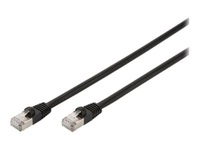 Digitus Patchkabel Cat6 S/Ftp 2xrj45 2.0m Schwarz Outdoor