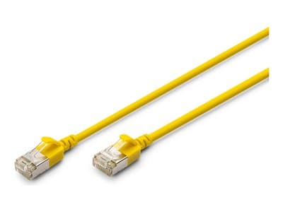 Digitus Patchkabel Cat 6a F/Ftp Slim 5m Gelb 10 Stück