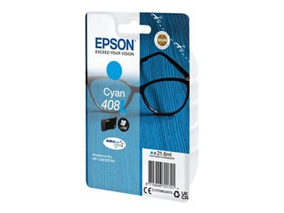 Epson 6lb 408l Singlepack Cyan Ultra Ink