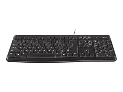 Logitech Usb Keyboard+Mouse Mk120 Black