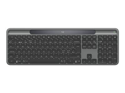 Logi Slim Solar+ Keyboard Graphite (Pan)