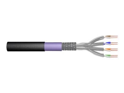 Digitus Cat.7 S/Ftp Erdverlegekabel, Simplex, Pe,100m,Grau