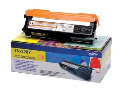 Brother Tn328y Toner Gelb 6000seiten