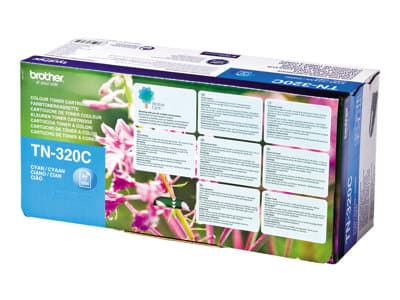 Brother Tn320c Toner Cyan 4140 4150