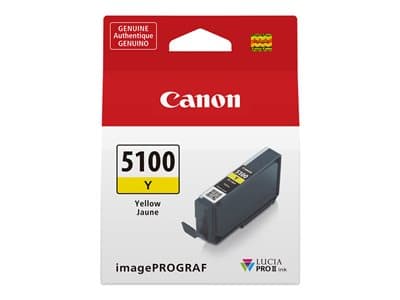 Canon Pfi-5100 Series Yellow Ink Tank