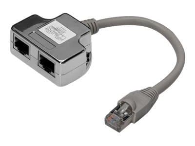 Digitus Patchkabel Adapter Cat5e 2x Rj45 -> 1x Rj45 0.19m