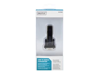 Digitus Adapter Usb2.0/A -> Seriell D-Sub9 St/St + 0.8m Kab Retail