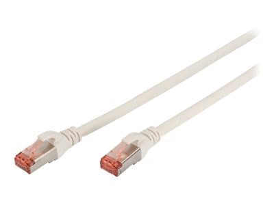 Digitus Cat 6 S/Ftp Patchkabel, 10 Stück, 0,5m, Weiß