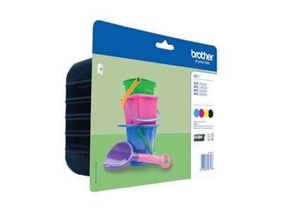 Brother Lc-221bk+221c+221m+221y Blister