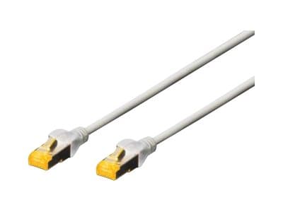 Digitus Patchkabel Cat6a S/Ftp 2xrj45 10.0m Grau Hebelschutz Polybeutel