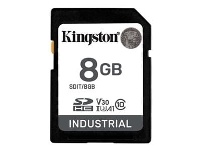 Kingston 8gb Sdhc Industrial C10 Uhs-I
