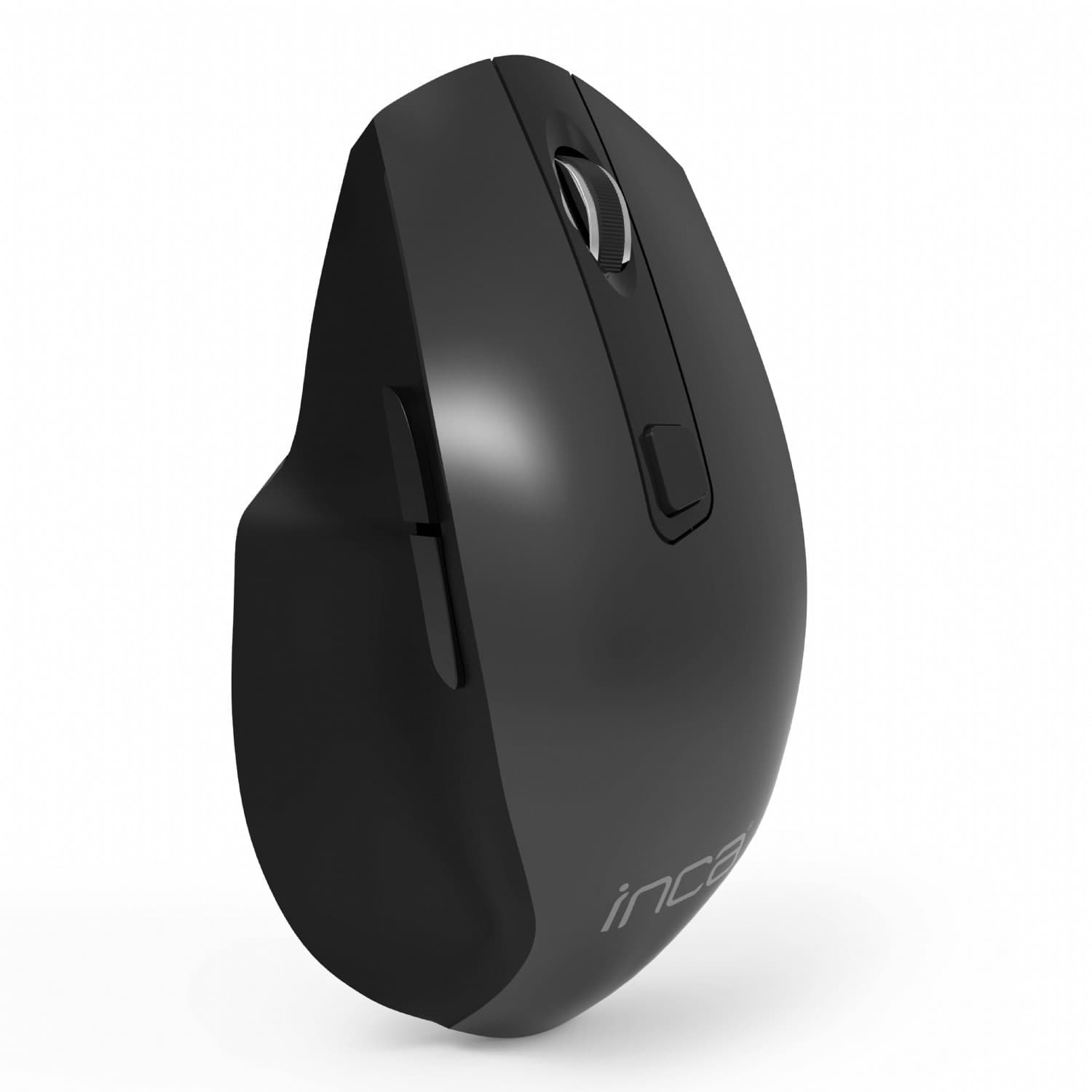 Inca Wrls Maus 1600dpi/6tasten/Laser/2.4ghzusb-A Sw Retail