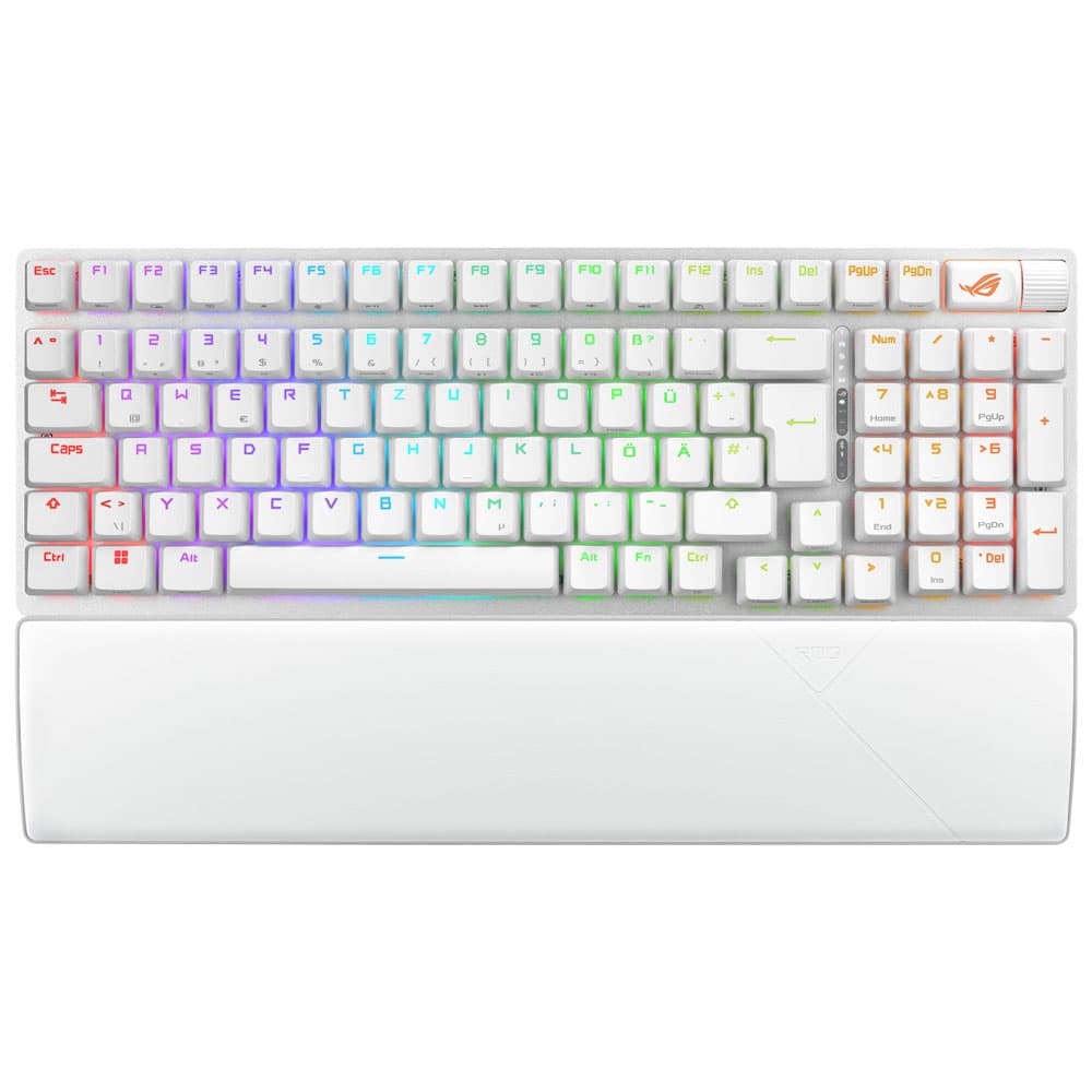 Asus Tastatur Rog Strix Scope Ii 96 Wl Tastatur De Wht