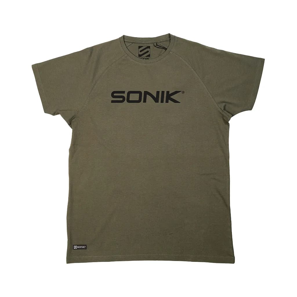 Sonik Raglan Tee Green M