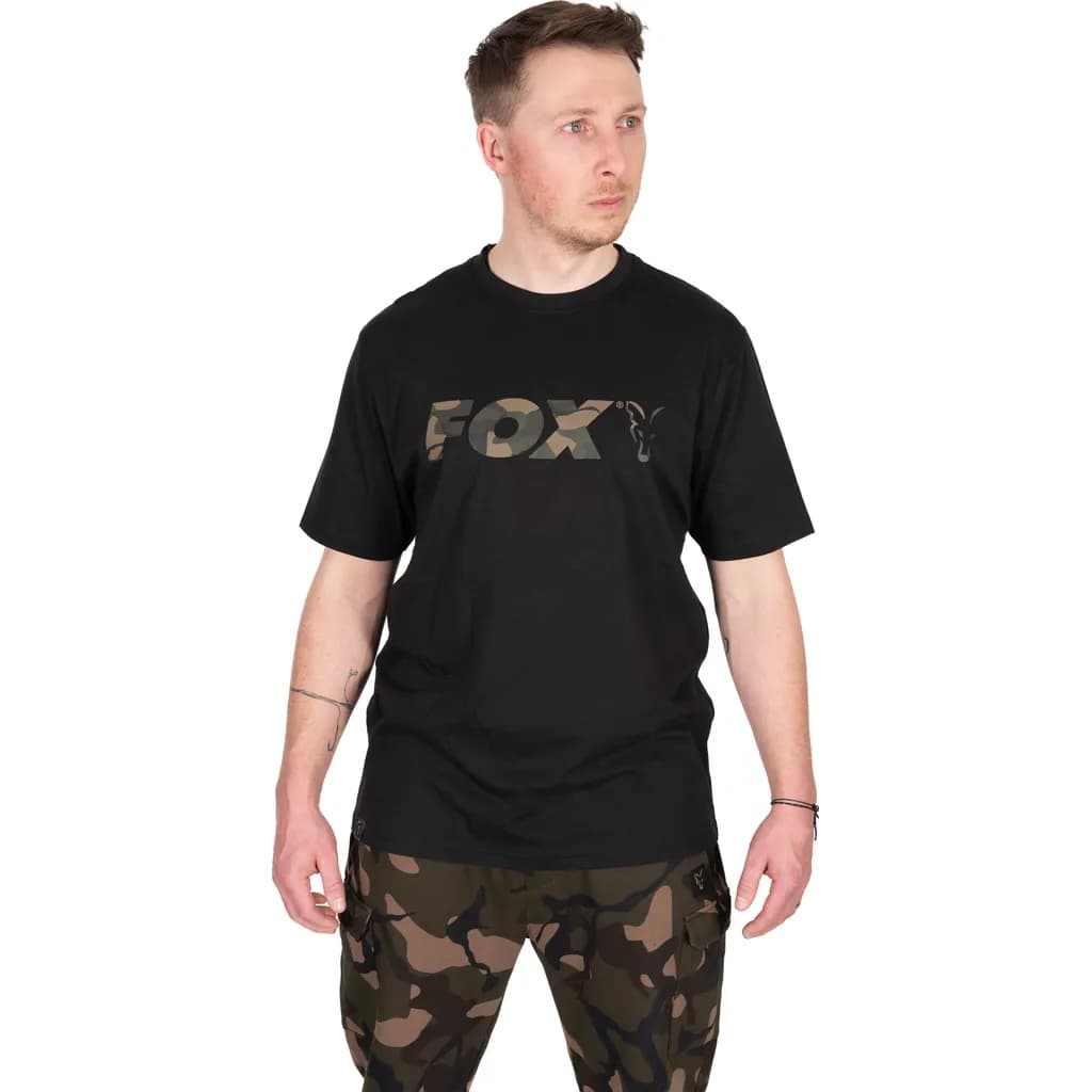 Fox Black Camo Logo T-Shirt Xl