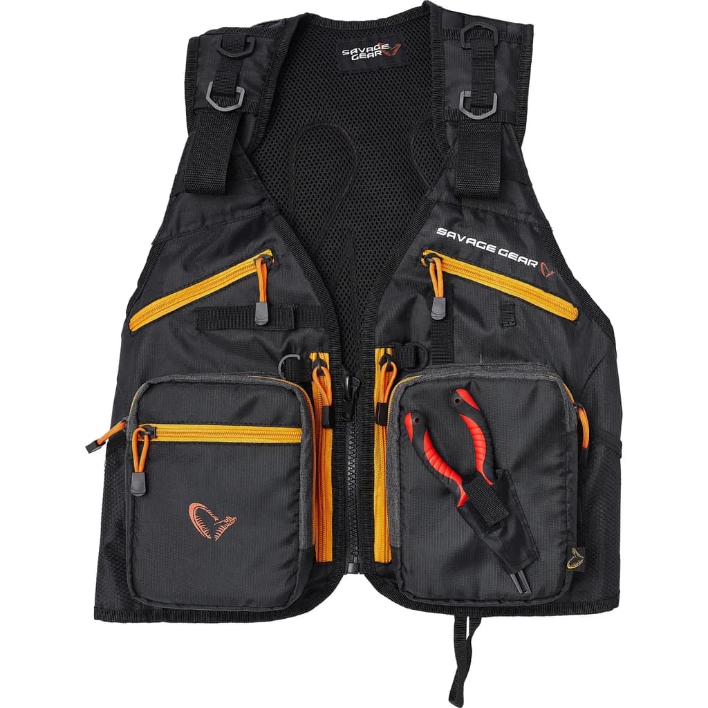 Savage Gear Pro-Tact Spinning Vest One Size Black