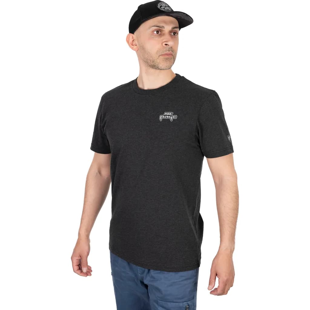 Fox Rage Voyager Tee Dark Grey Large