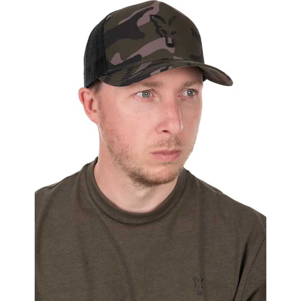 Fox Black Camo Trucker Chh042