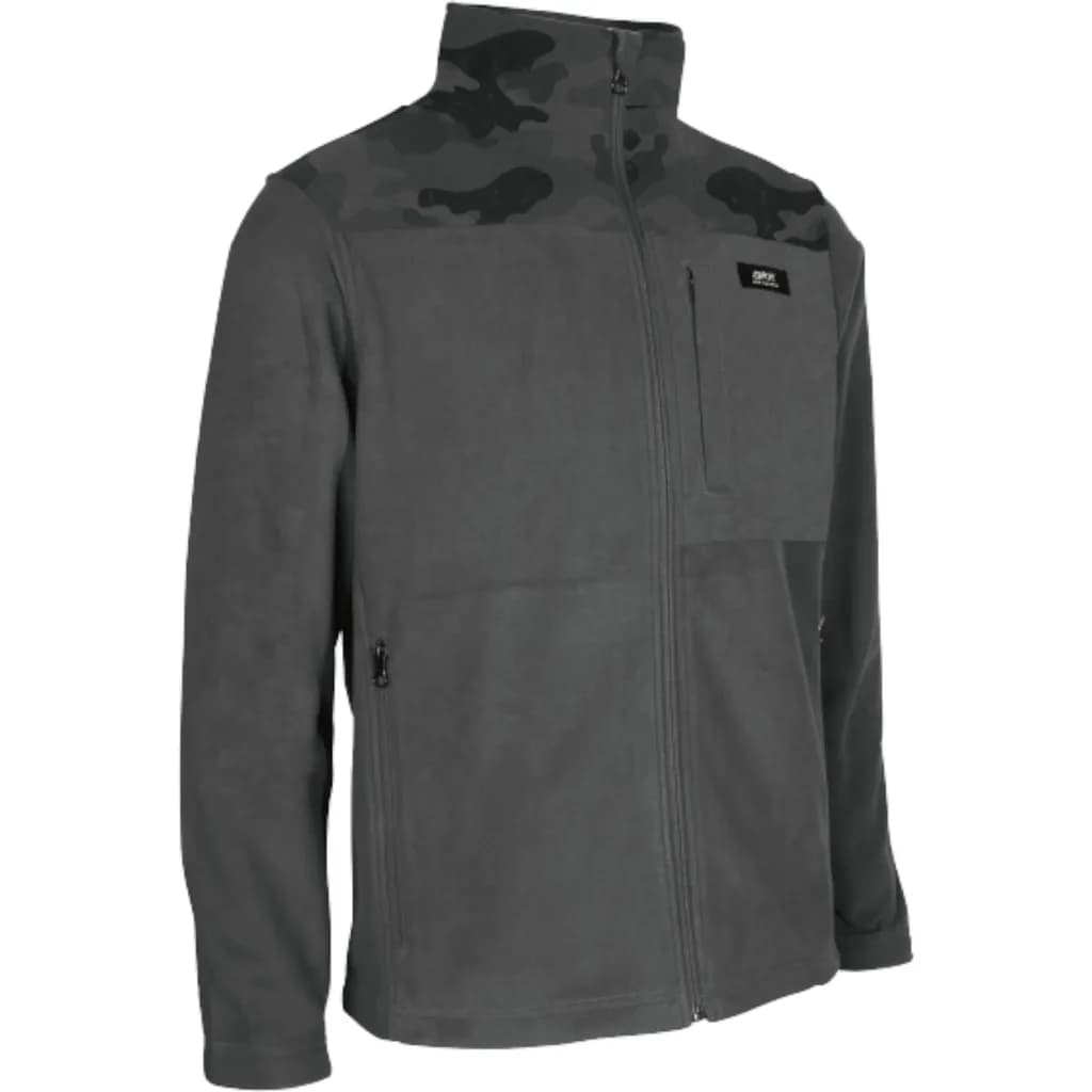Bkk Heavy Fleece-Grey/Camo Pullover Xl