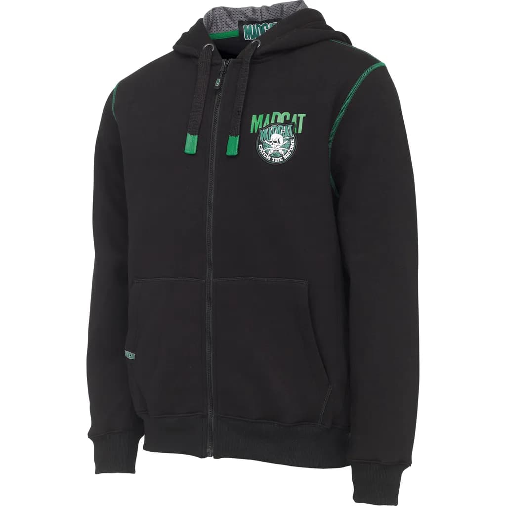 Madcat Badge Logo Zip Hoodie Xl