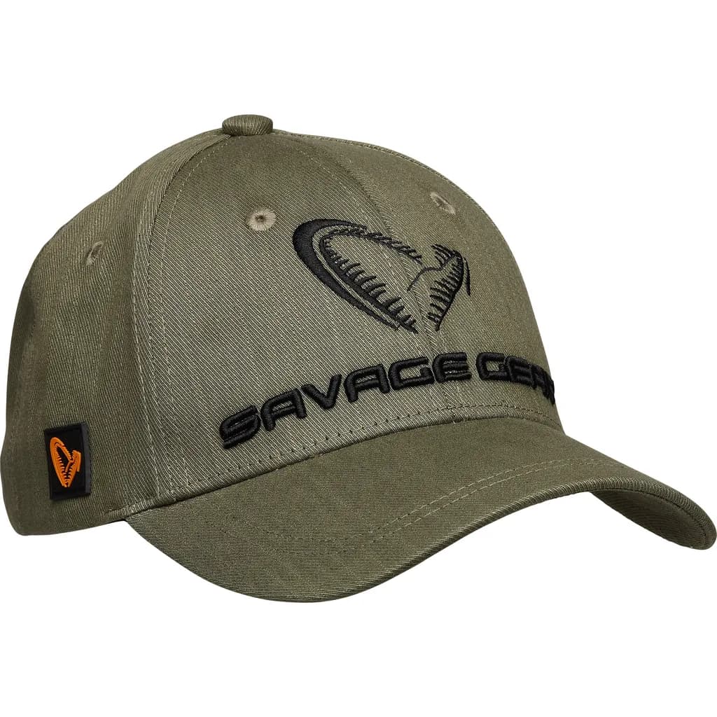 Savage Gear Catch Cap One Size Olive Green Melange