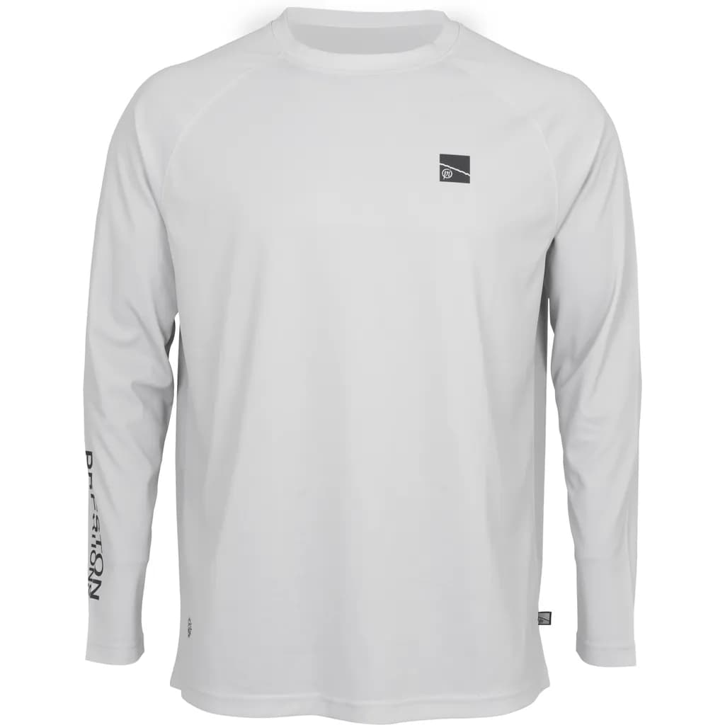 Preston Grey Performance Sun Shirt Upf-40 Xxxxl