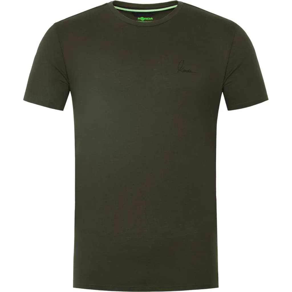 Korda Minimal Tee Dark Olive Xxl