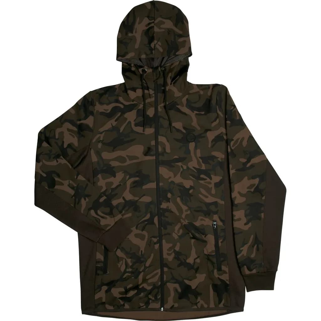 Fox Chunk Camo Dark Khaki Track Hoodie Xl