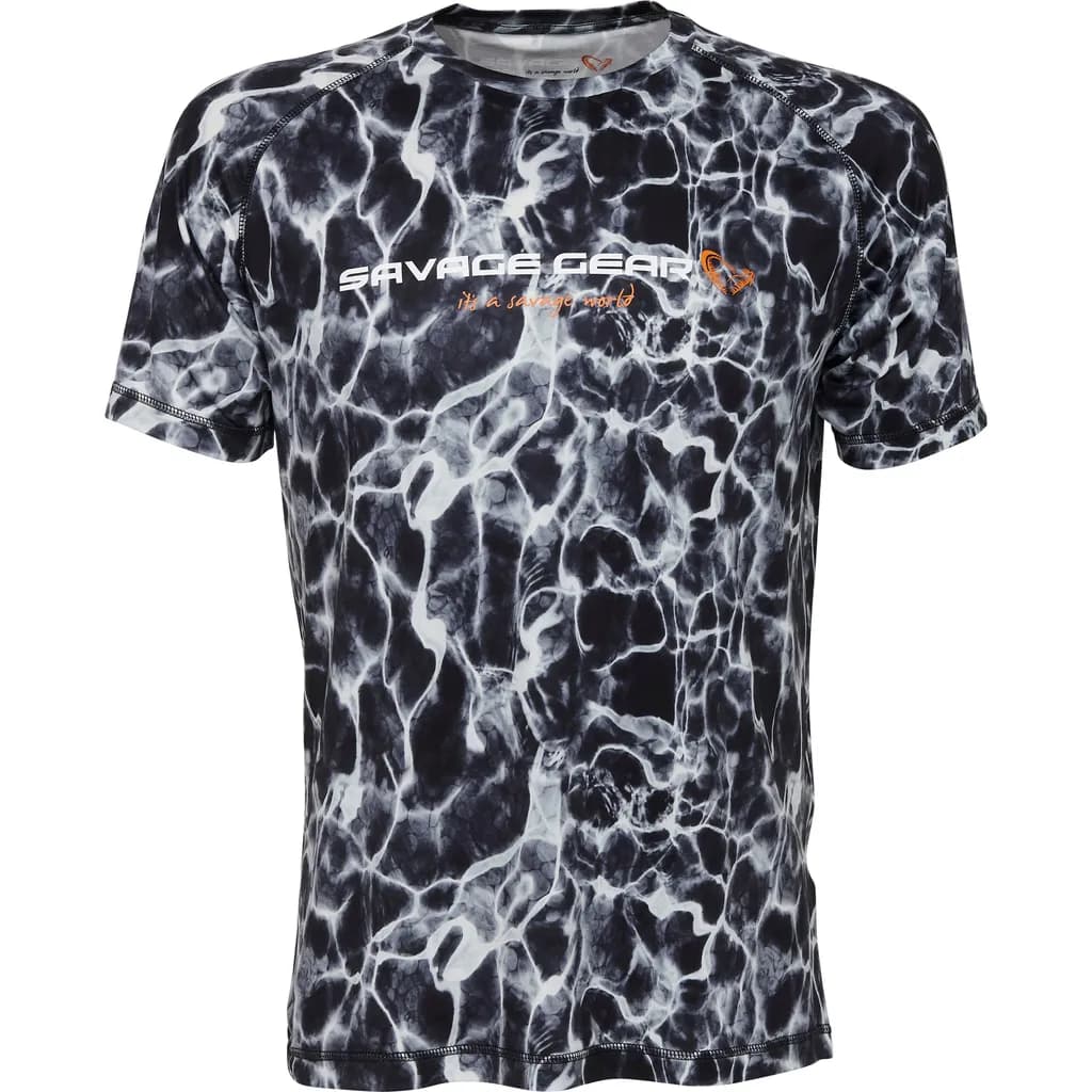 Savage Gear Night Uv T-Shirt Kleidung M
