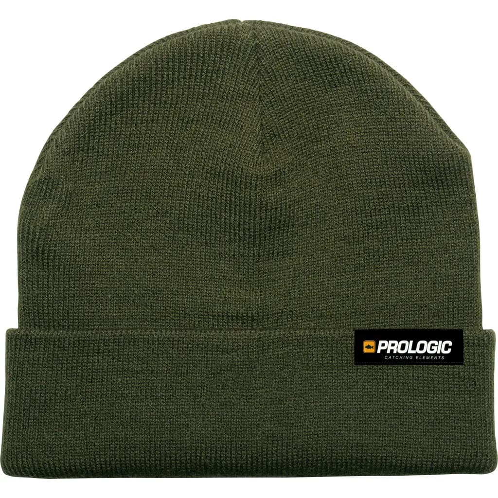 Prologic Fold-Up Knit Beanie One Size Rifle Green